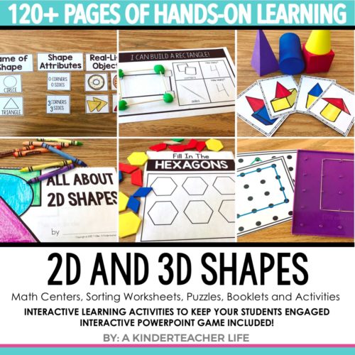 12 Hands-On Shape Activities - A Kinderteacher Life