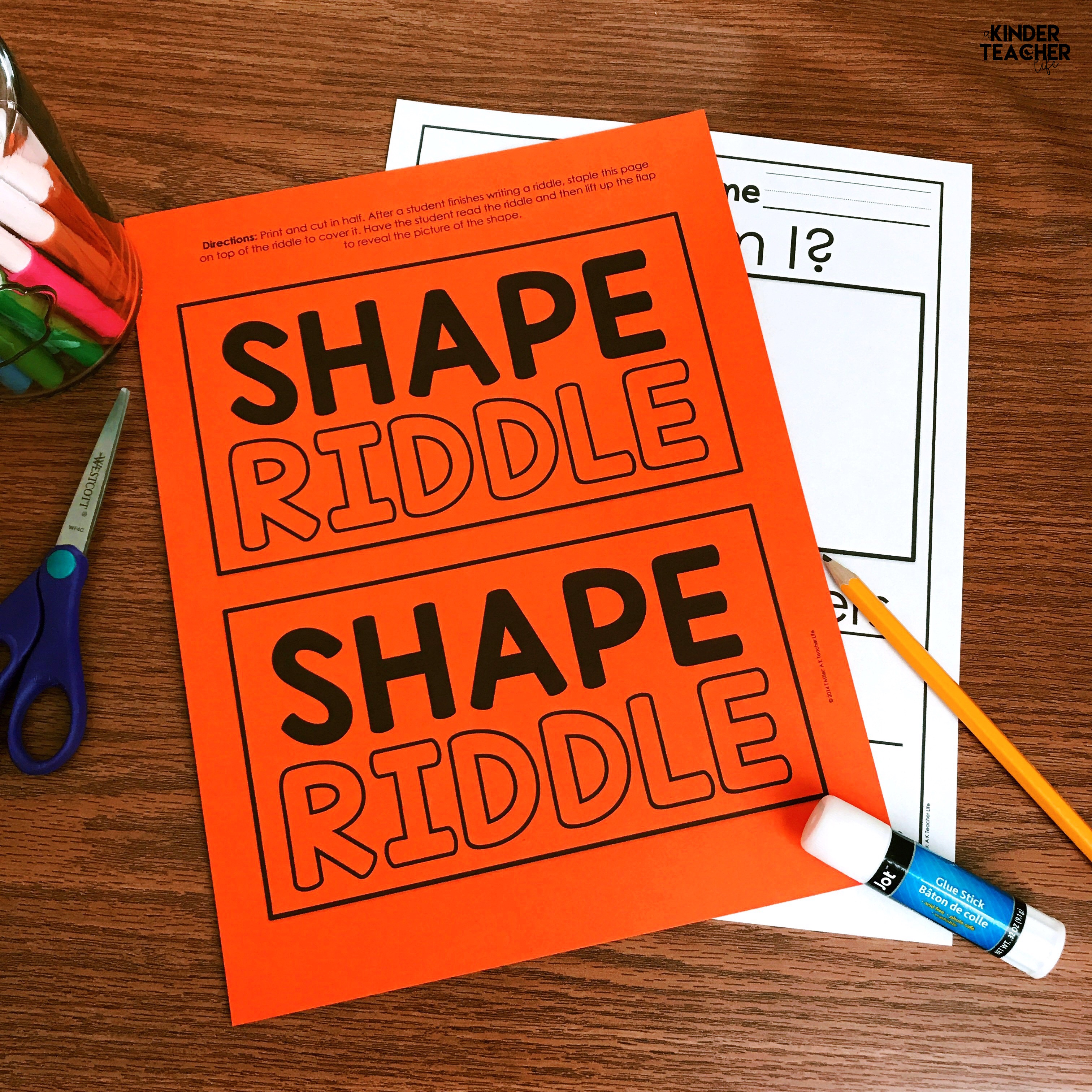 Shape Riddles With Answers