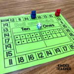 Decomposing Teen Numbers - A Kinderteacher Life