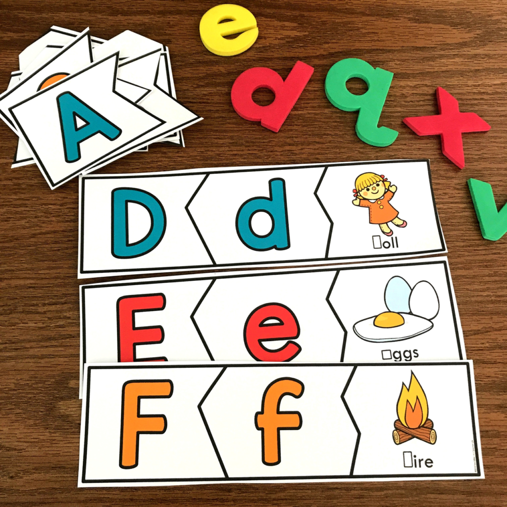 Free Alphabet Puzzles - A Kinderteacher Life