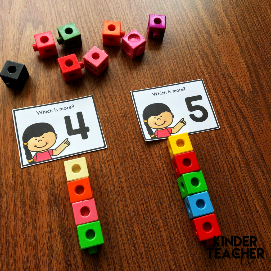 Comparing Numbers Math Centers Freebie Included A Kinderteacher Life