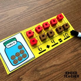 The Best Decomposing Math Center Activities - A Kinderteacher Life