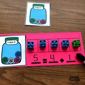 The Best Decomposing Math Center Activities - A Kinderteacher Life