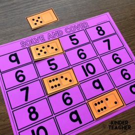 The Best Decomposing Math Center Activities - A Kinderteacher Life