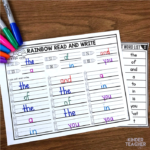 how to differentiate your sight word instruction - A Kinderteacher Life