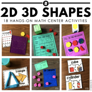 12 Hands-On Shape Activities - A Kinderteacher Life