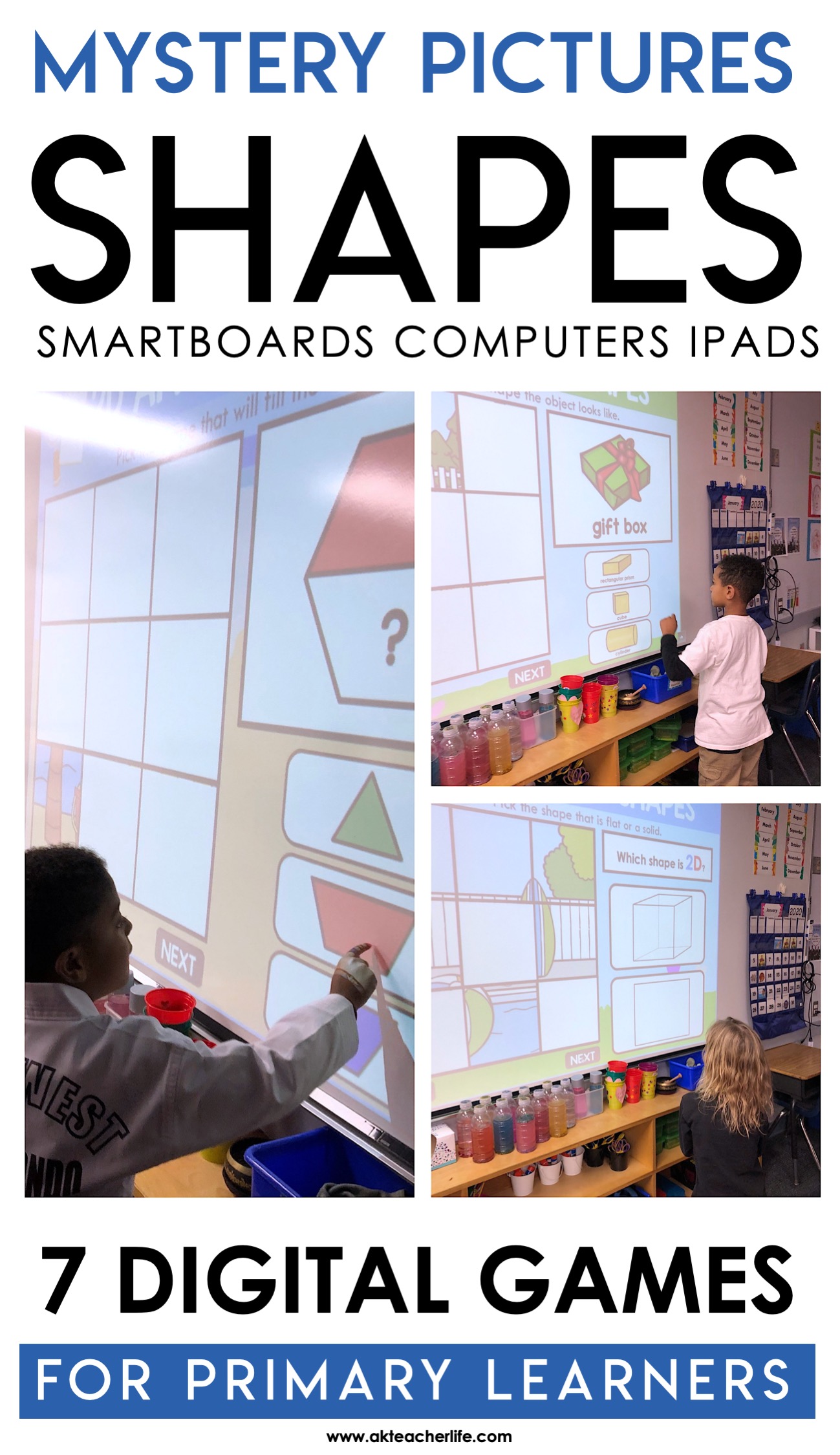 2D Shape Attributes, Digital Game