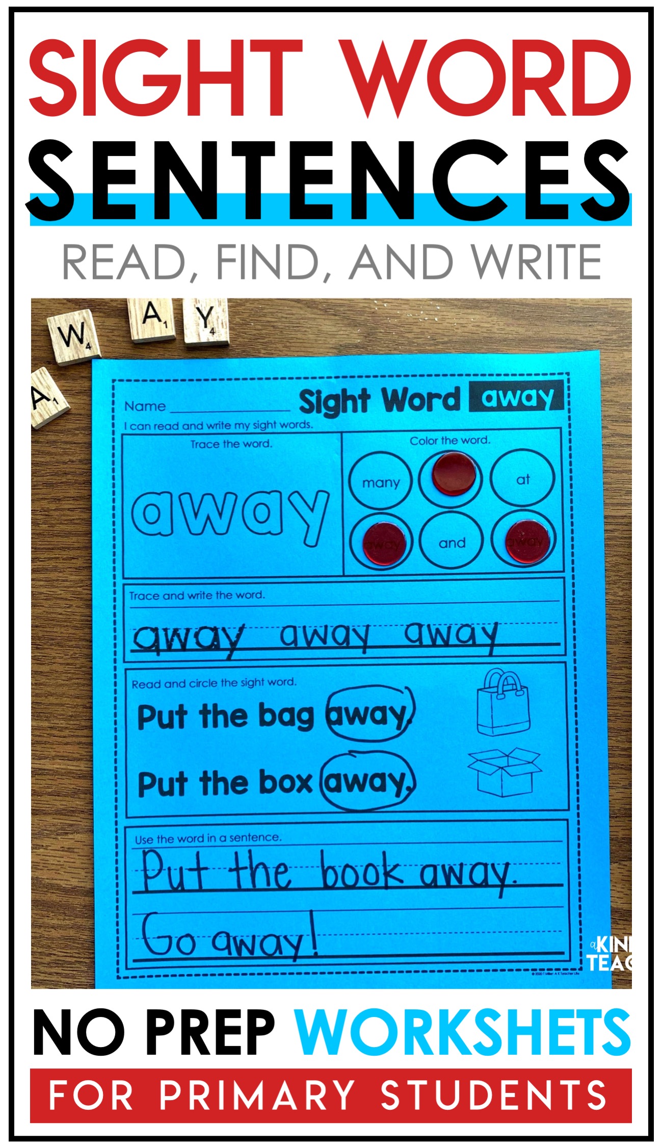 4 Hands-On Activities to Make Sight Word Practice Fun - A Kinderteacher ...