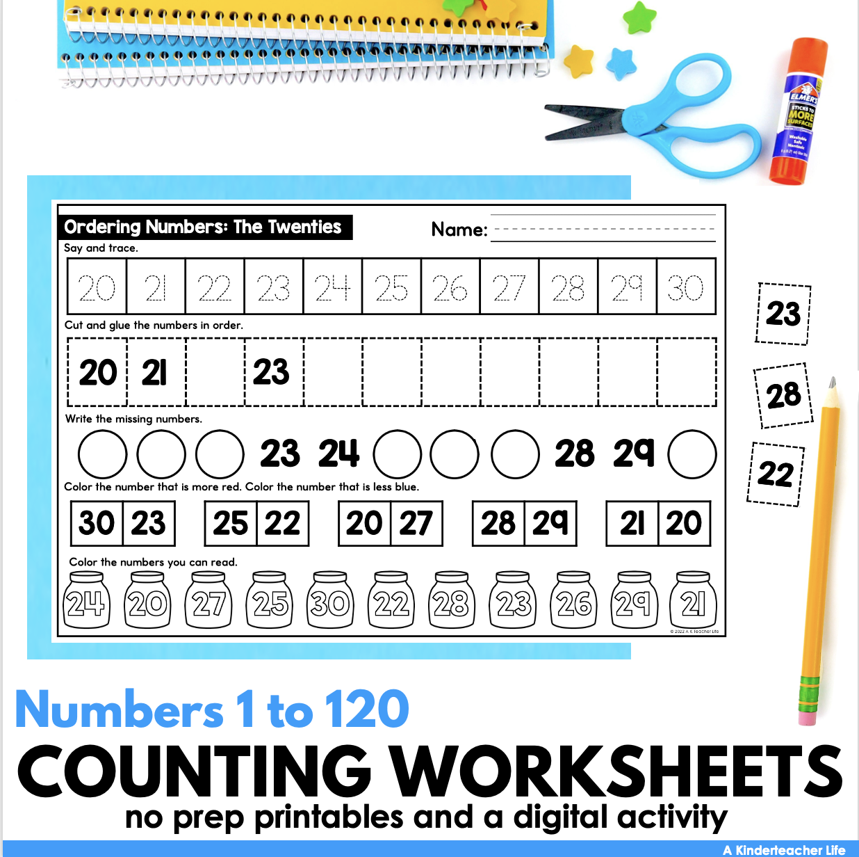 Tips for Teaching Rote Counting - A Kinderteacher Life